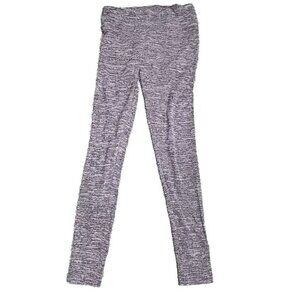 Aritzia Wilfred Free Leggings Mid-Rise Heather Grey Knit Women's XS
